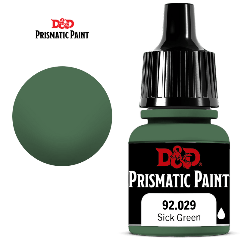 D&D Prismatic Paint Sick Green