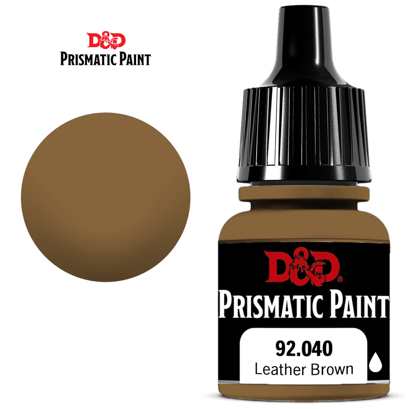 D&D Prismatic Paint Leather Brown