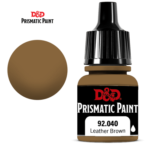 D&D Prismatic Paint Leather Brown