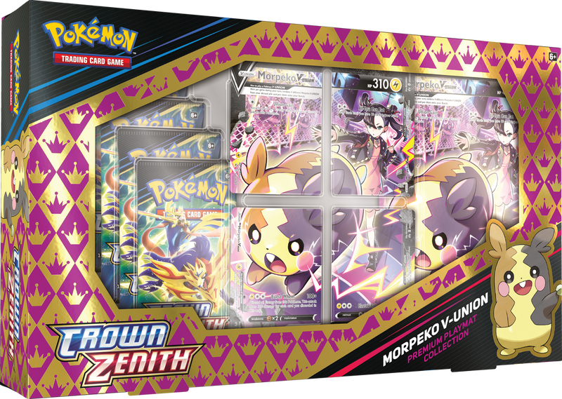 Crown Zenith Morpeko V-Union Premium Playmat Collection Box