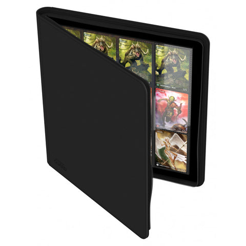 12 Pocket Zipfolio Black